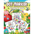 Dot Markers Activity Book: Cute Designs with Animals, Vehicles, Fruits and Monsters...Dot a Page a day (Animals) Easy Guided BIG DOTS Gift For Ki - Paperback