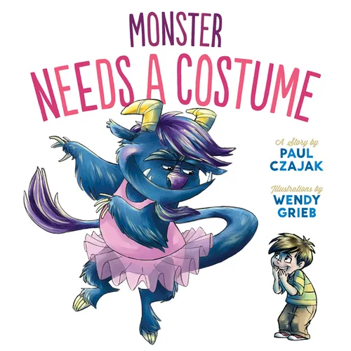 Monster Needs a Costume - Library Binding