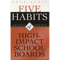 Five Habits of High-Impact School Boards - Paperback