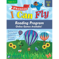 I Can Fly Reading Program with Online Games, Book B: Orton-Gillingham Based Reading Lessons for Young Students Who Struggle with Reading and May Have - Paperback