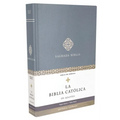 Biblia Católica de Apuntes, Tapa Dura/Tela, Azul, Comfort Print - Hardcover