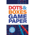 Dots & Boxes Game Paper 5x8" Travel Size: Scorecard and Game Rules Included - Paperback
