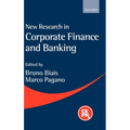 New Research in Corporate Finance and Banking - Hardcover