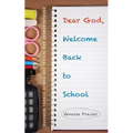 Dear God, Welcome Back to School - Paperback