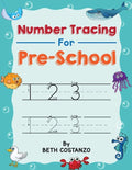 Number Tracing book for Preschoolers: Preschool Numbers Tracing Math Practice Workbook: Math Activity Book for Pre K, Kindergarten and Kids Ages 3-5 ( - Paperback