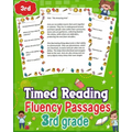 Timed Reading Fluency Passages 3rd Grade: Enhance 3rd-grade reading skills with timed fluency passages. Engaging practice for improved comprehension - Paperback