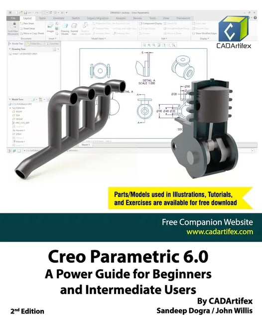 Creo Parametric 6.0: A Power Guide for Beginners and Intermediate Users - Paperback