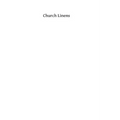 Church Linens - Paperback