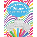 Satisfying Patterns Coloring Book: This Perfect pattern pages Activity for Relaxation and Mindfulness with lovely thick lines to color in for Adults, - Paperback