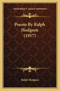 Poems by Ralph Hodgson (1917) - Paperback