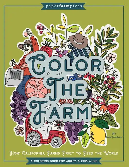 Color The Farm - Paperback