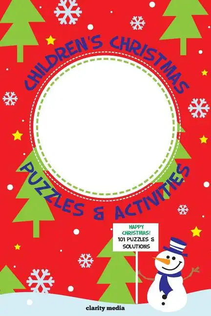 Children's Christmas Puzzles & Activities: Personalise the cover & write your own message! - Paperback