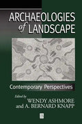 Archaeologies Landscape - Paperback