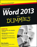 Word 2013 For Dummies - Paperback