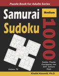 Samurai Sudoku: 1000 Medium Sudoku Puzzles Overlapping into 200 Samurai Style - Paperback