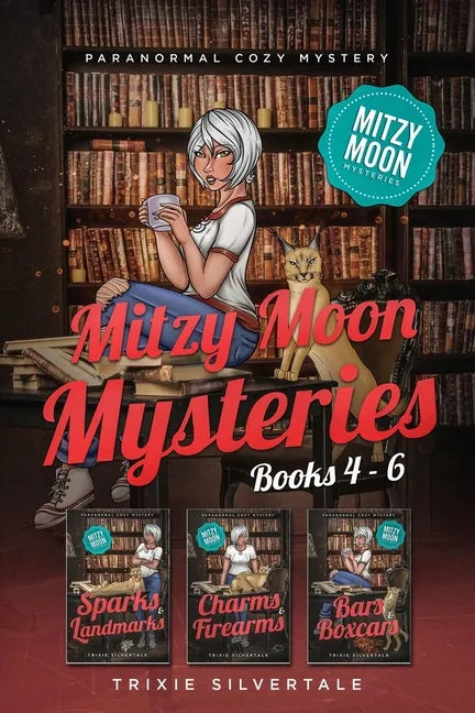 Mitzy Moon Mysteries Books 4-6: Paranormal Cozy Mystery - Paperback