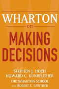 Wharton on Making Decisions - Paperback
