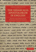 The Didascalia Apostolorum in English - Paperback