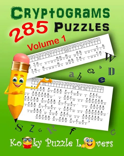 Cryptograms, Volume 1: 285 Puzzles - Paperback