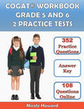 Cogat(r) Workbook Grade 5 and 6: 2 Manuscripts, Cogat(r) Grade 5 Test Prep, Cogat(r) Grade 6 Test Prep, Level 11 and 12 Form 7, 352 Practice Questions - Paperback
