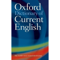 Oxford Dictionary of Current English - Paperback
