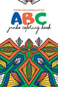 ABC Jumbo Coloring Book: For Big Kids in Mandala Style - Paperback