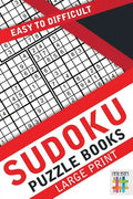 Sudoku Puzzle Books Large Print Easy to Difficult - Paperback