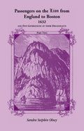 Passengers on the "Lion" From England to Boston, 1632, and five generations of their descendants, VOLUME 2 ONLY - Paperback