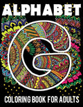 Coloring book: Alphabet coloring book for adults - Paperback
