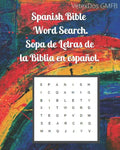 Spanish Bible Word Search. Sopa de Letras de la Biblia en español - Paperback