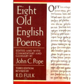 Eight Old English Poems - Paperback