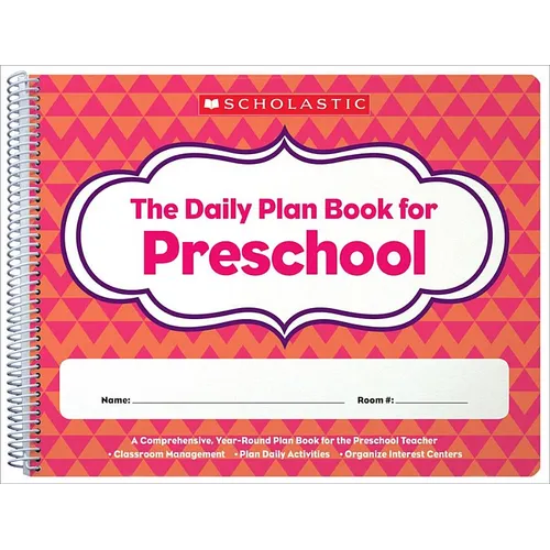 The the Daily Plan Book for Preschool (2nd Edition) - Paperback
