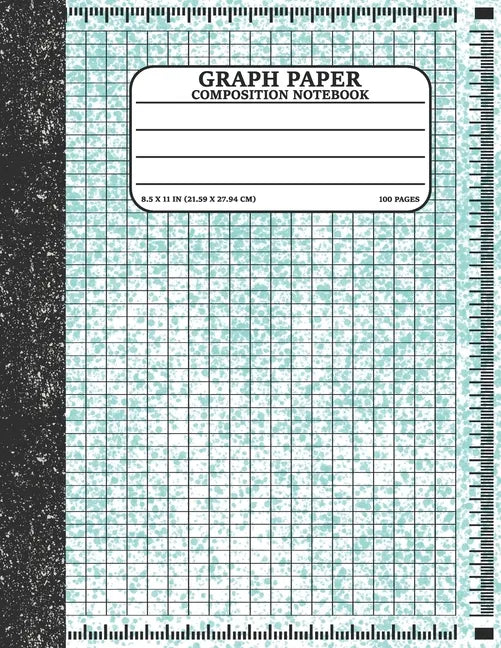 Graph Paper Composition Notebook: Math and Science Lover Graph Paper Cover Watercolor (Quad Ruled 4 squares per inch, 100 pages) Birthday Gifts For Ma - Paperback