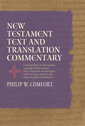 New Testament Text and Translation Commentary - Hardcover