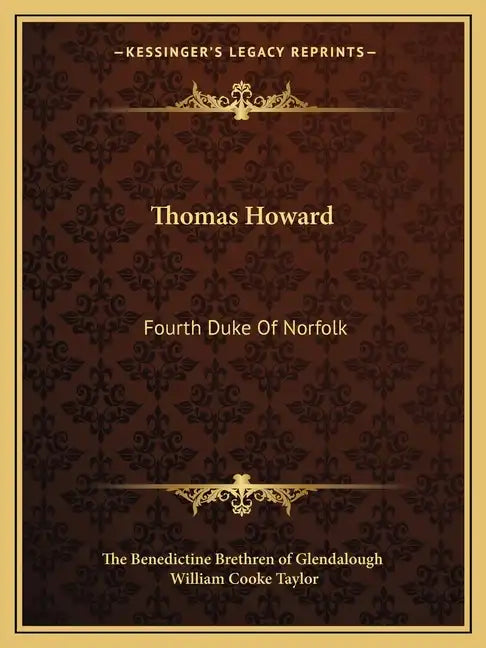 Thomas Howard: Fourth Duke of Norfolk - Paperback