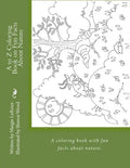 A to Z Coloring Book on Fun Facts About Nature - Paperback