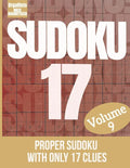 Sudoku 17 volume 9: Sudoku puzzle the hardest volume 9 - a great gift for sudoku loving adults - the puzzles for the sudoku game expert - - Paperback