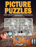 Picture Puzzles: Spot the Difference Book for Adults - Paperback