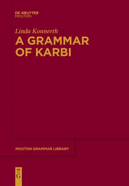 A Grammar of Karbi - Paperback