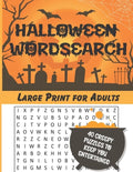Halloween Wordsearch: For Adults, Large Print - Paperback