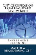 CFP Certification Exam Flashcard Review Book: Investment Planning (2019 Edition) - Paperback