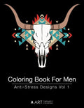 Coloring Book For Men: Anti-Stress Designs Vol 1 - Paperback