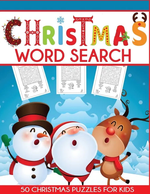 Christmas Word Search Puzzles For Kids - Paperback