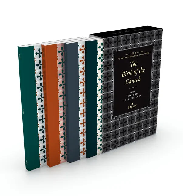 NLT Filament Journaling Collection: The Birth of the Church Set; Luke, Acts, Mark, 1 & 2 Peter, and Jude (Boxed Set) - Hardcover