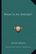 What Is an Avatara? - Paperback