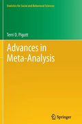 Advances in Meta-Analysis - Paperback