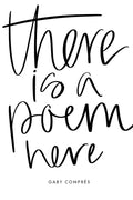 there is a poem here - Paperback