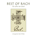 Best of Bach for Alto Sax Duet - Paperback