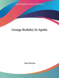 George Berkeley In Apulia - Paperback