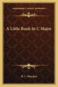 A Little Book in C Major - Paperback